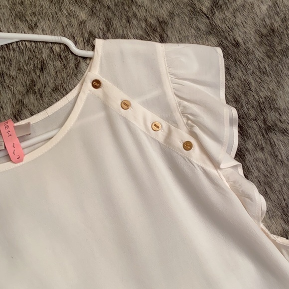 Loft Ruffle Sleeve Blouse - Large - Picture 12 of 13